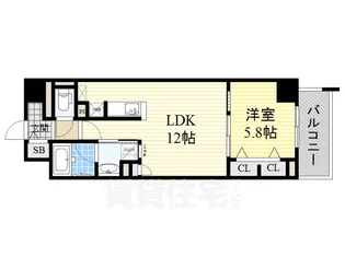 グランルクレ新栄イースト【2階】の間取り