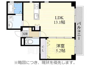 マイステージ大久手【5階】の間取り
