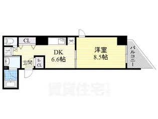 セノアタワー泉【10階】の間取り
