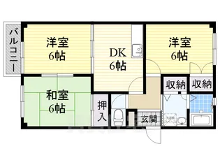 サードニックス【301号室】の間取り