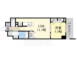 グランルクレ新栄イースト【3階】の間取り