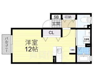 ザウバーヴィント2【2階】の間取り