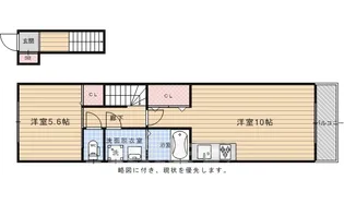 アルカサール西高田【2階】の間取り