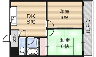 郡津金森マンション【4階】の間取り