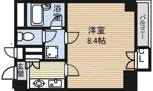 パックス今池【5階】の間取り