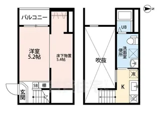 ルミエール十一番町【1階】の間取り