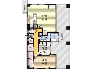 アーレックス丸の内【13階】の間取り