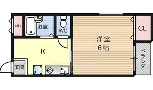 エステート塚本【2階】の間取り