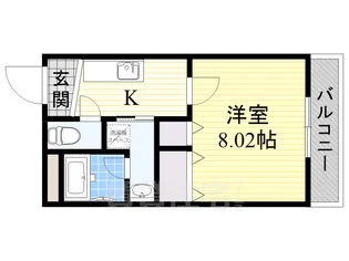 大阪府和泉市池田下町【アパート】の間取り
