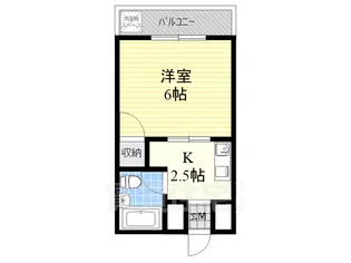 新栄マンション【4階】の間取り