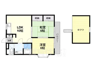 ハイツエミカ2【221号室】の間取り