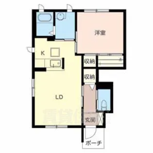 オークヴィレッジC【101号室】の間取り