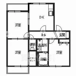 ファミールグランデ C棟【202号室】の間取り