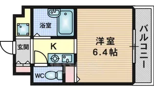 大阪府吹田市上山手町【マンション】の間取り