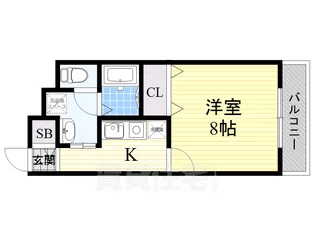アンプルール・フィギュール【3階】の間取り