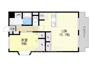 エデラ・カーサ【3階】の間取り