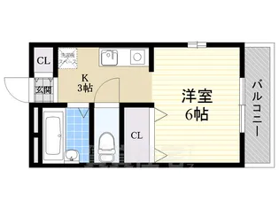 メゾンTOKI【1階】の間取り