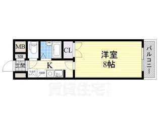 ヒストリカル堺【5階】の間取り