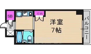 シャングリラダイヤモンドビルディング【5階】の間取り