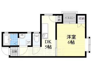 菊水パレス【3階】の間取り