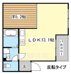 グランツハイムユン【2階】の間取り