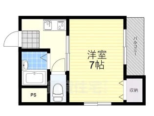 大阪府大阪市城東区関目5丁目【マンション】の間取り