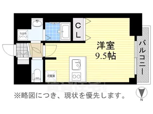 プレサンス上前津リラシス【5階】の間取り