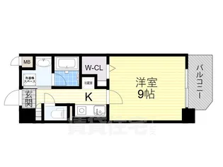 大阪府豊中市南桜塚2丁目【マンション】の間取り