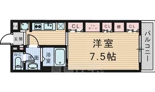 リブリ・岡町【1階】の間取り