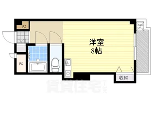 シティコート新大阪【7階】の間取り