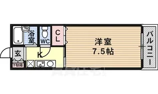 セピアコート【202号室】の間取り