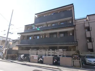 フラッティ堀川高辻【4階】の外観