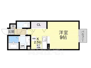 ビクトワール【1階】の間取り