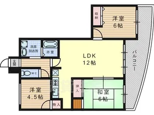 シャインヒル郡家【1階】の間取り