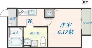アクシア小路【2階】の間取り