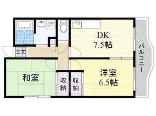 カーサ・ドマーニ【2階】の間取り