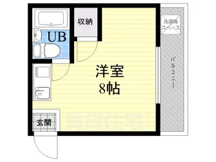 橋本ハイツ【4階】の間取り