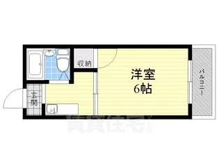 プチメゾン萱島【2階】の間取り