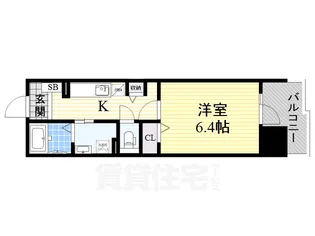 willDo太閤通【13階】の間取り