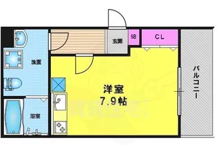 京都府京都市西京区松尾木ノ曽町【アパート】の間取り