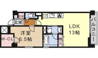 カーサミツクラ【3階】の間取り