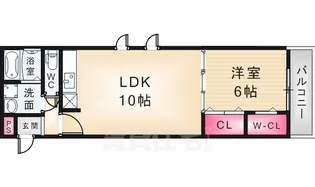 エスポワール【3階】の間取り