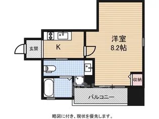 グランドーリア西院【3階】の間取り
