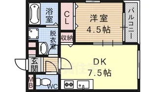 Sun Wood 英【2階】の間取り
