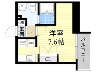 ライブコート丸の内【12階】の間取り
