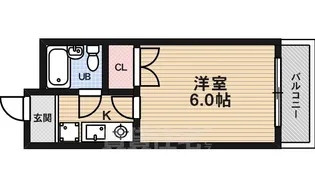 グレース紫竹【2階】の間取り