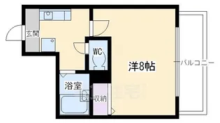 サムティ上堀川【2階】の間取り