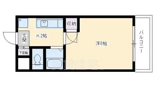 サムティ上堀川【5階】の間取り