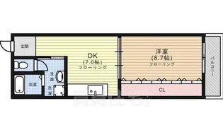 葛城ビル【4階】の間取り