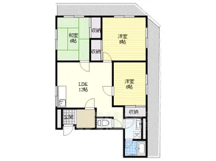グリーンコート広瀬【2階】の間取り